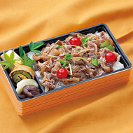 黒毛和牛しぐれ一段弁当